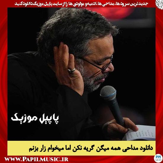 دانلود مداحی همه میگن گریه نکن اما میخوام زار بزنم از محمود کریمی